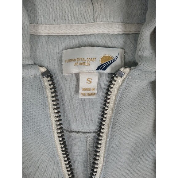 Fundamental Coast Los Angeles 1/4 Zip Pullover Hoodie Men's Small - Picture 5 of 12